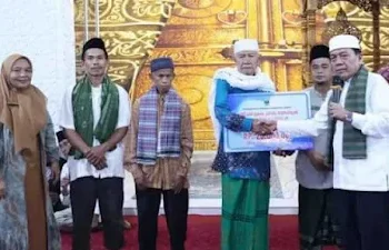 Wakil Ketua DPRD Sumbar Suwirpen Safari Ramadan di Batu Banyak.