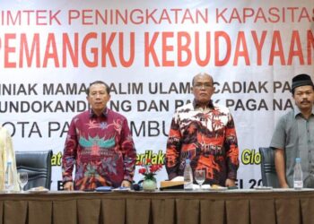 SUPARDI HADIRI BIMTEK PENINGKATAN  PEMANGKU KEBUDAYAAN PAYAKUMBUH