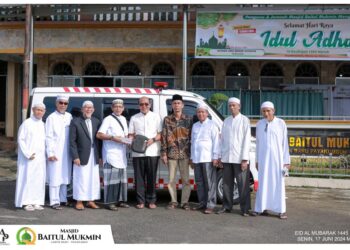 Supardi: Mesjid Baitul Mukmin Terwujudkan Impian Punya Ambulan Baru