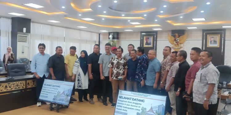 Sekretaris Dewan Sumatera Barat Terima Kunjungan Komisi II dan III DPRD Limapuluh Kota