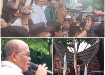 Unjuk Rasa Kawal Putusan MK, Ketua DPRD Supardi Beri Motivasi Aliansi BEM se-Sumbar