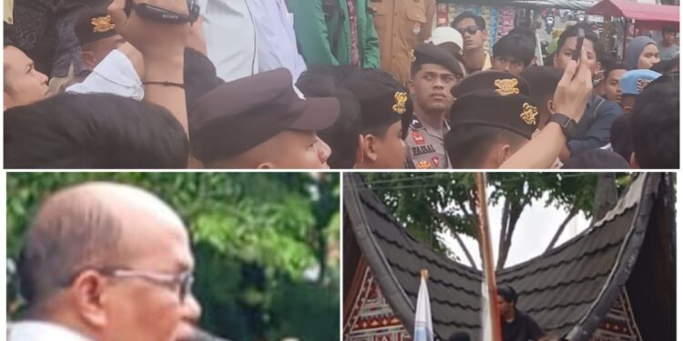 Unjuk Rasa Kawal Putusan MK, Ketua DPRD Supardi Beri Motivasi Aliansi BEM se-Sumbar