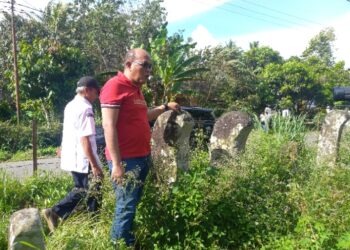 Ketua DPRD Sumbar Kunjungi Situs Menhir Ampang Gadang