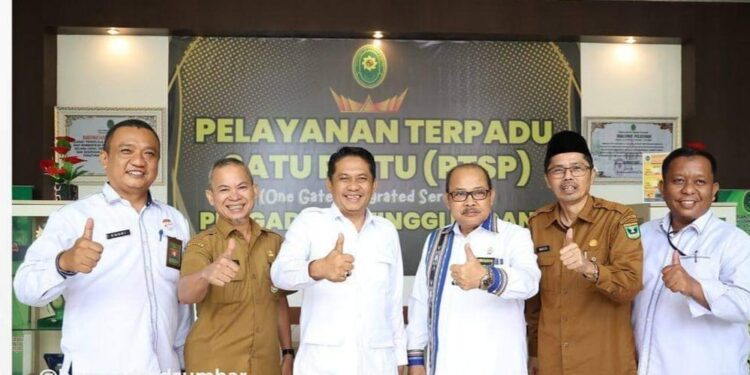 Evi Yandri Rajo Budiman Lakukan Kunjungan Silaturrahmi Dengan Ketua Pengadilan Tinggi