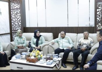 WAKIL KETUA DPRD SUMBAR NANDA SATRIA TERIMA AUDIENSI BPSK KOTA PADANG