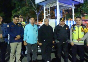 Ikut Patroli bersama Kapolda, Ketua DPRD Sumbar Muhidi Imbau Jaga Kondusifitas Kota Padang