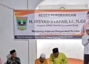 Irsyad Syafar Tampung Aspirasi Masyarakat Sungai Beringin