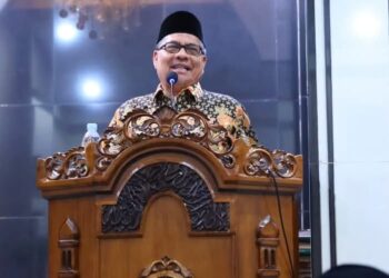 Ketua DPRD Sumbar, Muhidi Berikan Tausyiah Agama di Masjid Al Manar Dadok Tunggul Hitam