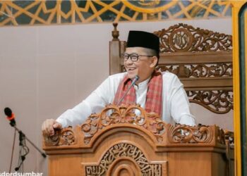 Wakil Ketua DPRD Sumbar Soroti Tawuran dan LGBT Saat Safari Ramadan di Padang.