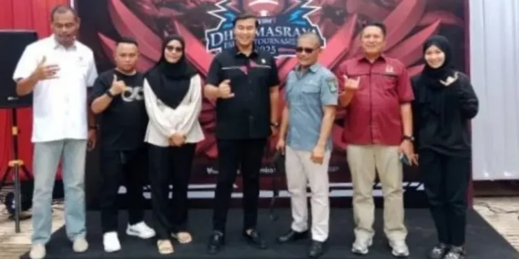 Anggota DPRD Sumbar, Sutan Varel Oriano Buka Turnamen Mobile Legend