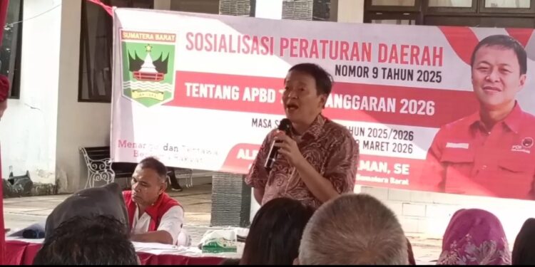 Albert Hendra Lukman: APBD Sumbar Rentan Guncangan Akibat  Ketergantungan Dana Pusat